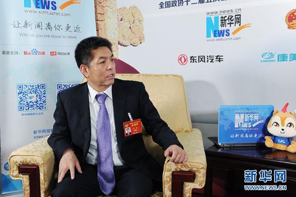 3月10日,全国政协委员,山东岚桥集团董事长叶成到设在人民大会堂的