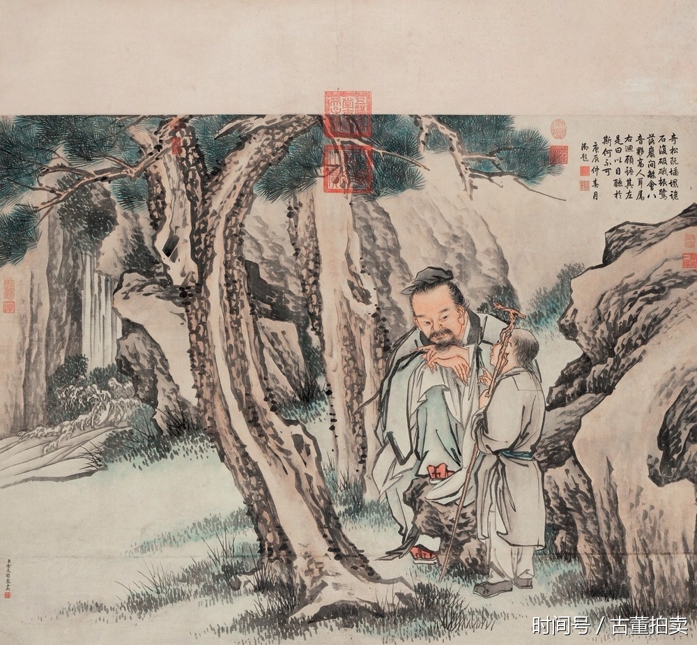 清代十大宫廷画家之一金廷标作品大全 清代十大宫廷画家之一金廷标作品大全