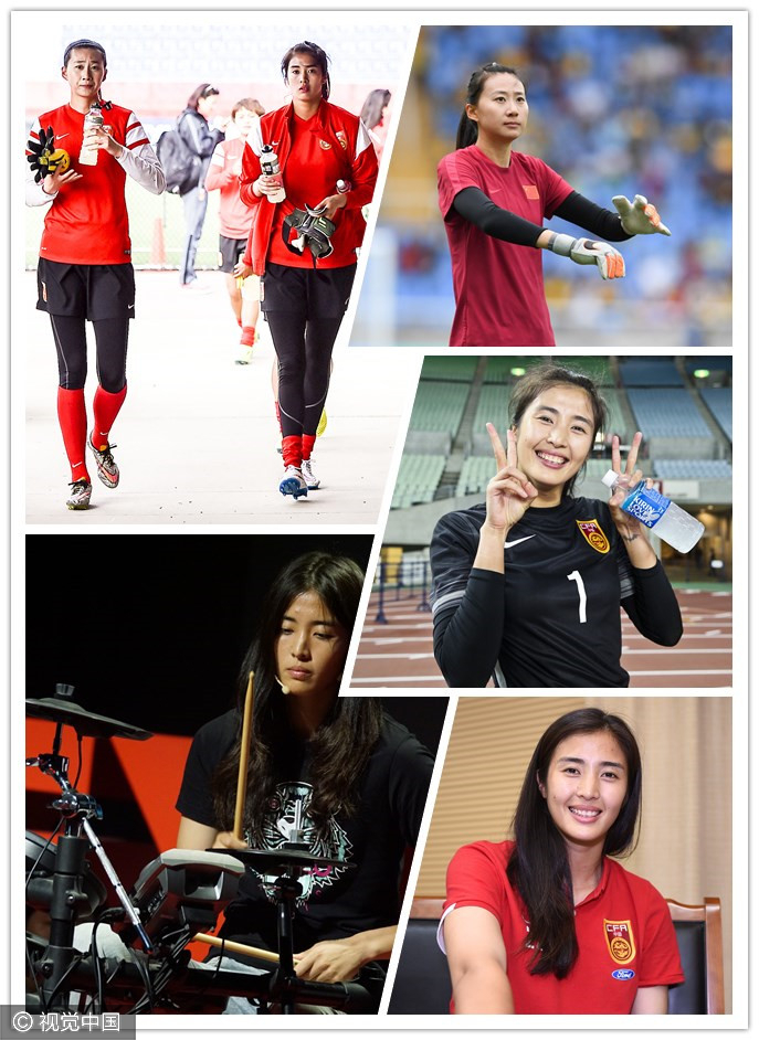 奥运颜艺:见识中国女足双门将的气质与颜值 奥运颜艺:见识中国女足双门将的气质与颜值
