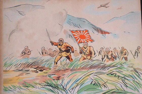 二战日本兵自杀式的万岁冲锋,值得尊敬吗?