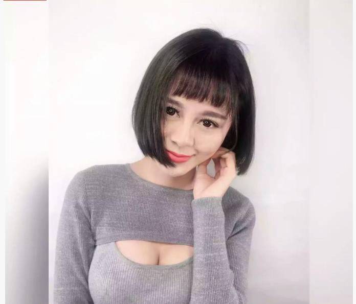 齐肩中短发超显瘦