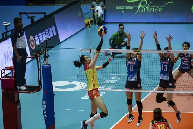 国家女排联赛江门站赛程:中国女排今日战巴西