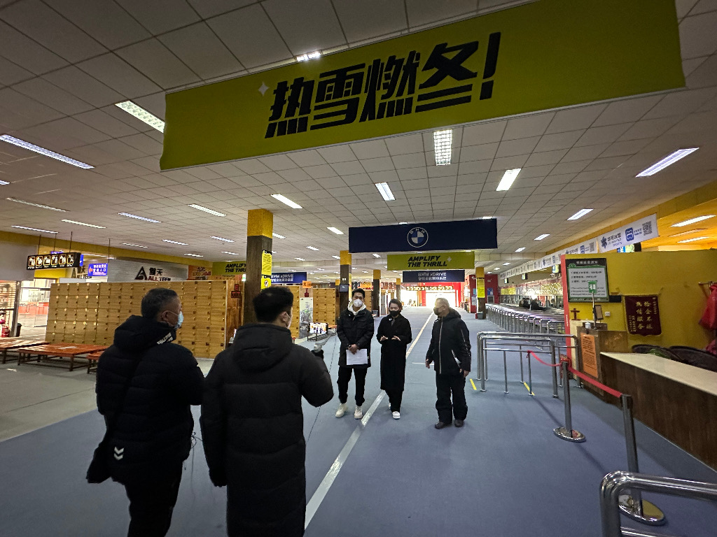 本次直播,军都山滑雪场共提供场地服务员,雪具厅,鞋服区服务员,雪道