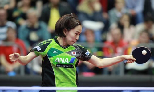 国乒削球手退役 日本一姐石川佳纯击败国乒老