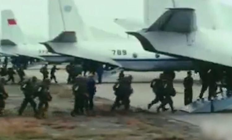 如果发生战争,中国能出动多少兵力?得到的数据