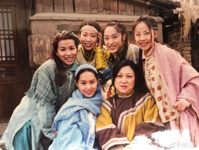 陈法蓉曝《小宝与康熙》旧照 朱茵张卫健引回忆杀