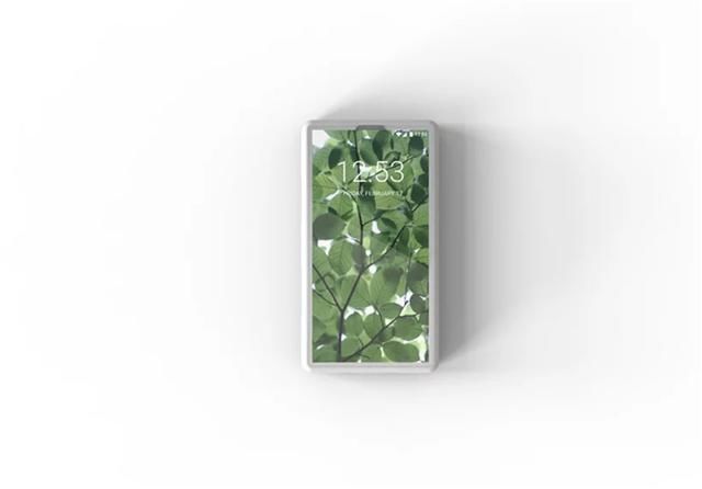 全球最小的全面屏手机,只有3英寸,正面几乎全