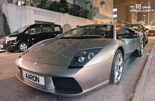 郭富城豪车图片大全 天王也爱赛车