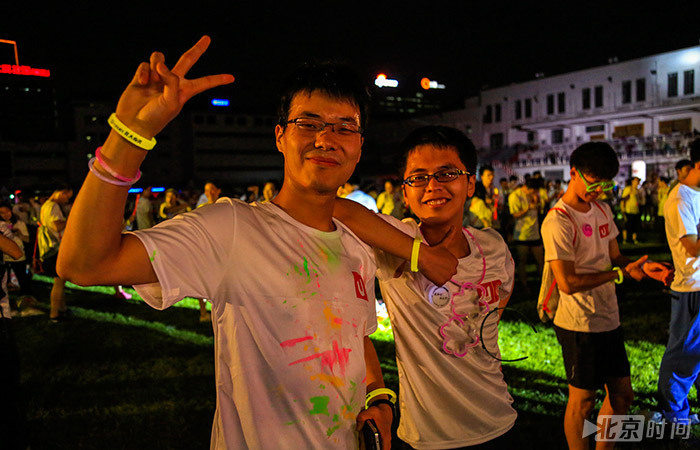 U-run2016北大夜跑活动现场