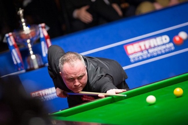 世锦赛决赛:希金斯献单杆141分 暂10-7塞尔比 世锦赛决赛:希金斯献单杆141分 暂10-7塞尔比