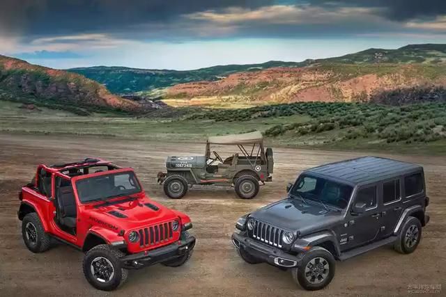 北京国际车展亮相的全新一代jeep牧马人,主推2.0t