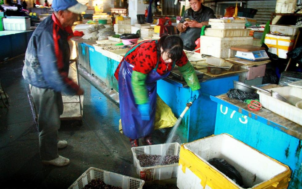 曲绍温说，特别是到了旺季的时候，每天手头上的活几乎忙不完，最多的时候，自己一天能砸5万多次。