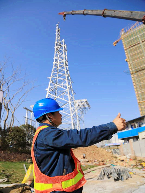 金华多湖区块历时三年的架空电力线路下地改