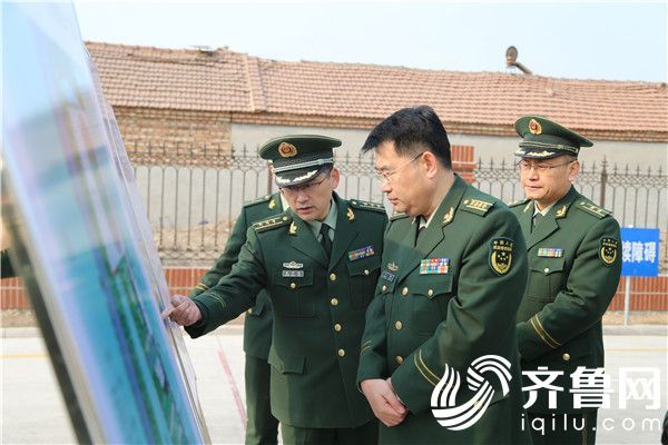 省消防总队王伟政委到潍坊支队调研指导工作