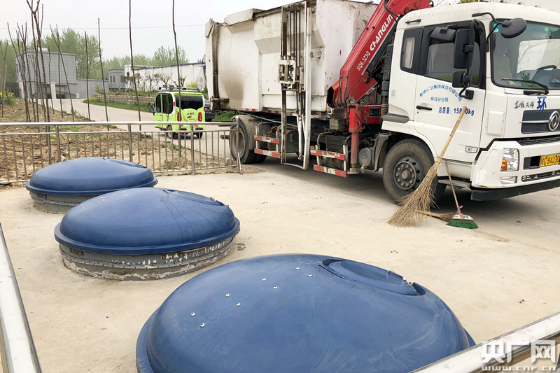 安徽怀远:全县16个乡镇上岗深埋式垃圾桶