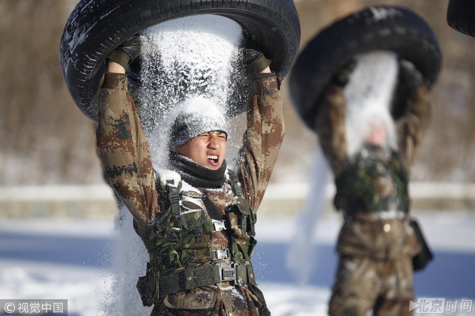 盘点严寒中的军队训练 中国军人是这样炼成的