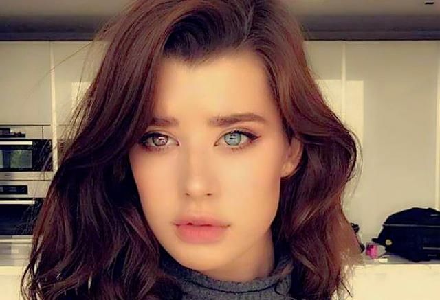 拥有阴阳眼的美女模特,人类中的波斯猫