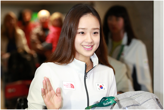 艺体萝莉孙妍在抵达里约 笑容甜美开启奥运之旅