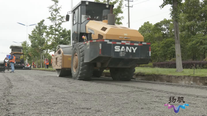 扬州:公路部门采用新技术为国省道“延寿”