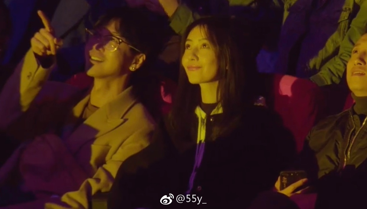 高圆圆现身歌手赵雷演唱会 低调淡妆当陶醉迷妹