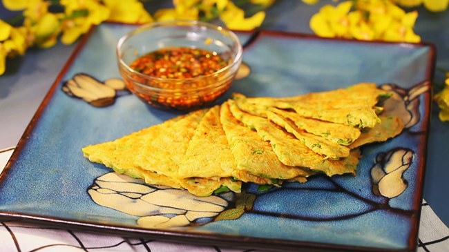 《养生厨房》春日里的糊塌子+梅花蛋 《养生厨房》春日里的糊塌子+梅花蛋