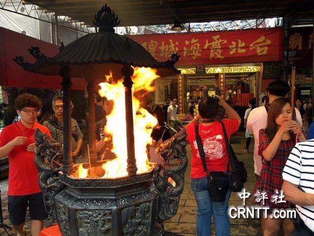 中评镜头：台北霞海城隍庙 月老闻名海内外_北京时间