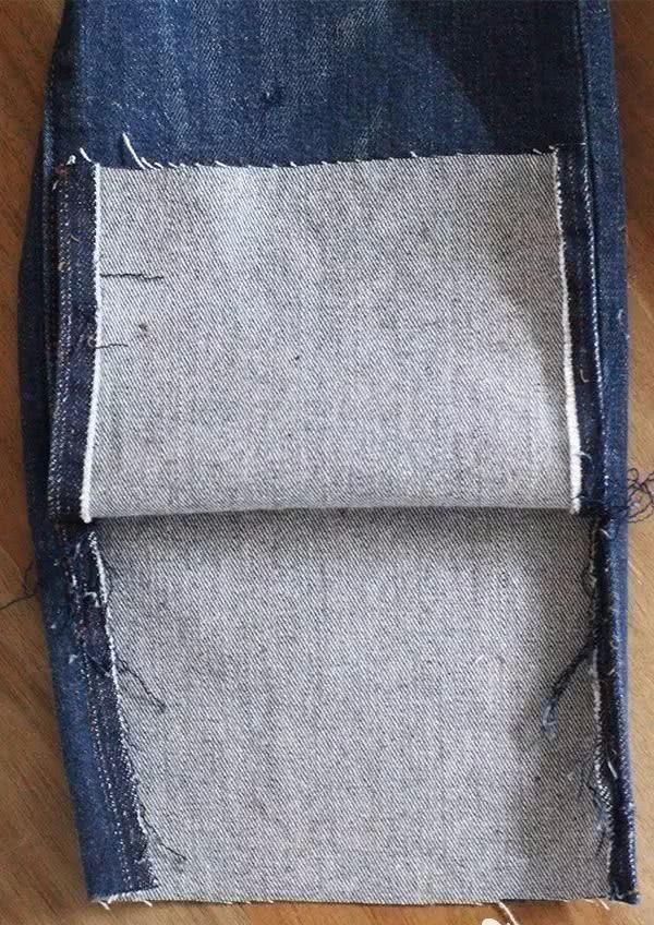 旧牛仔裤这样剪一剪,立马变身时髦流苏牛仔裤