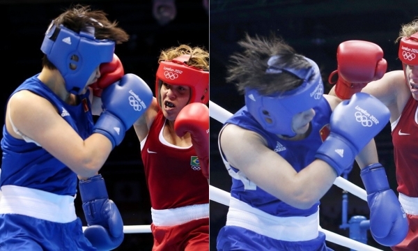 2012年8月5日在伦敦ExCel展览中心的拳击馆，中国女子拳击运动员李金子，比赛中胸罩的背带不幸脱落，导致李金子动作变形，不得不一路被动防守，而被巴西选手连续追分。