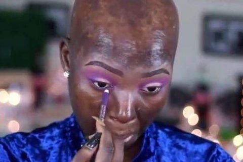 黑人姑娘被嫌弃长的太丑 化妆后成这样 这是化妆还是整容?