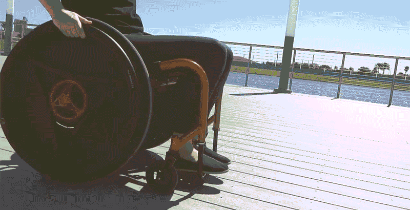 轮椅漂移gif图片