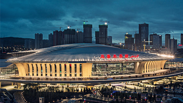 一座车站带来一座新城 揭秘古丝路上的新客站 一座车站带来一座新城 揭秘古丝路上的新客站