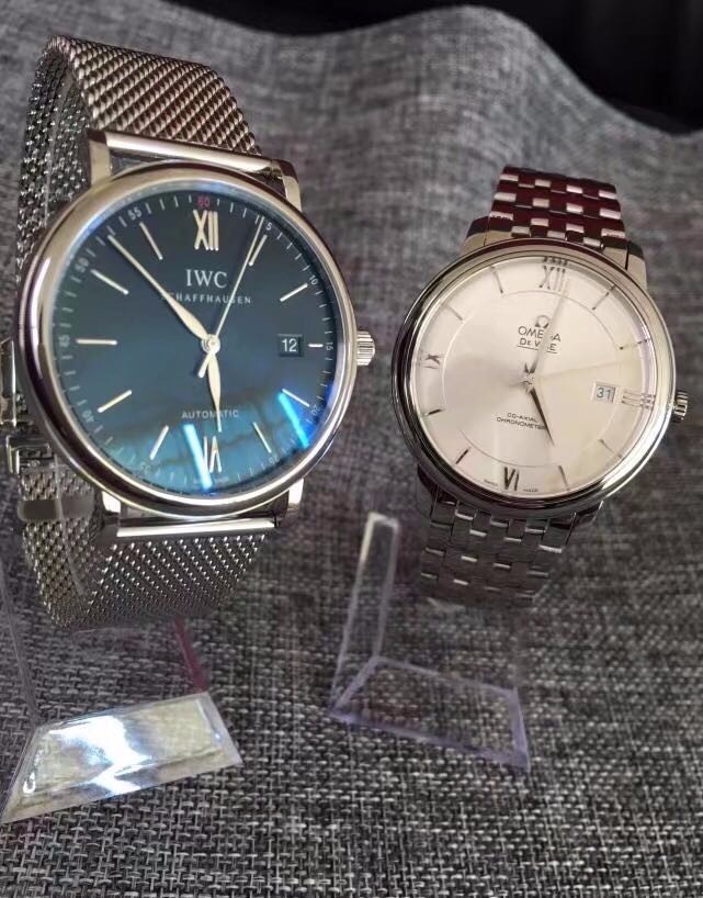 测评:MK厂欧米茄超薄密底蝶飞和万国柏涛菲诺