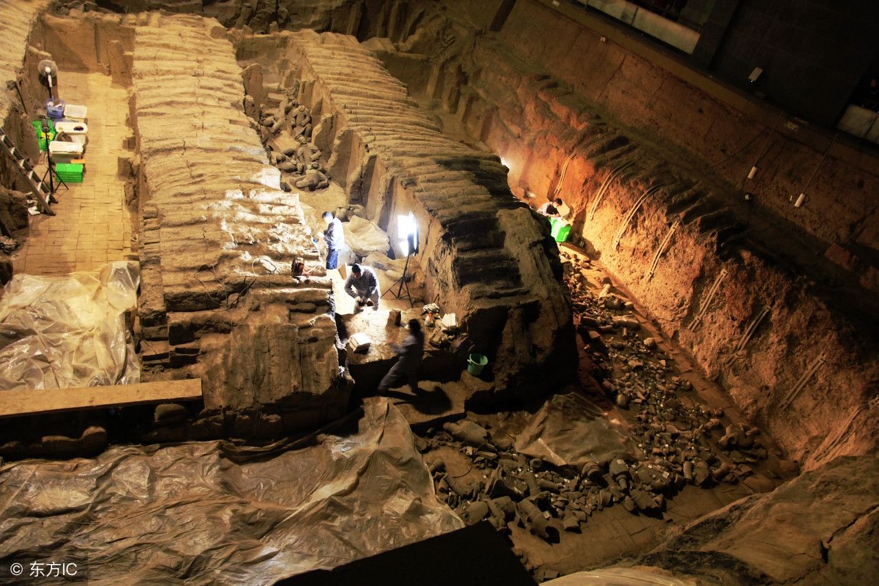 直击秦皇陵兵马俑考古发掘现场,感受兵马俑出土那一刻的壮观景象