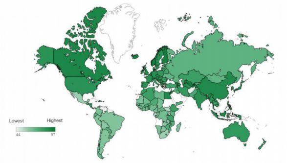 世界安全排名公布,中国并列第六,加拿大大国