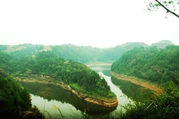 2018四川自贡各区县人口排行榜