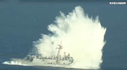 环太平洋军演,一艘美军军舰被击沉,日本自信满
