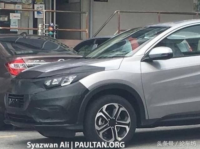 2019款中期改款本田缤智路试,高配跟思域一样