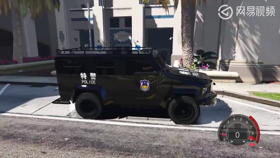 小辉哥GTA5 MOD：公安特警防暴车