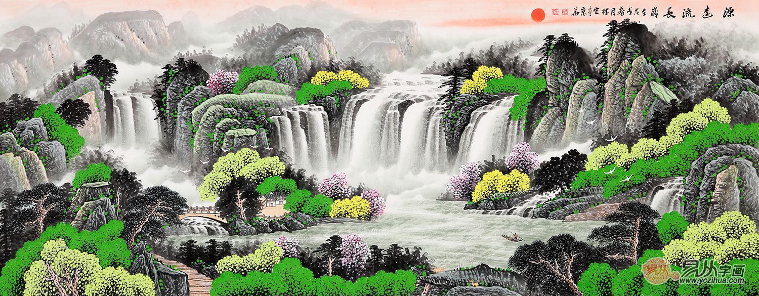 属狗本命年家中挂啥画最合适?想转运风水画一