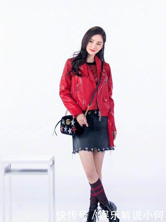 杨幂太大胆了,裙子竟靠一个钢圈连接,却意外地