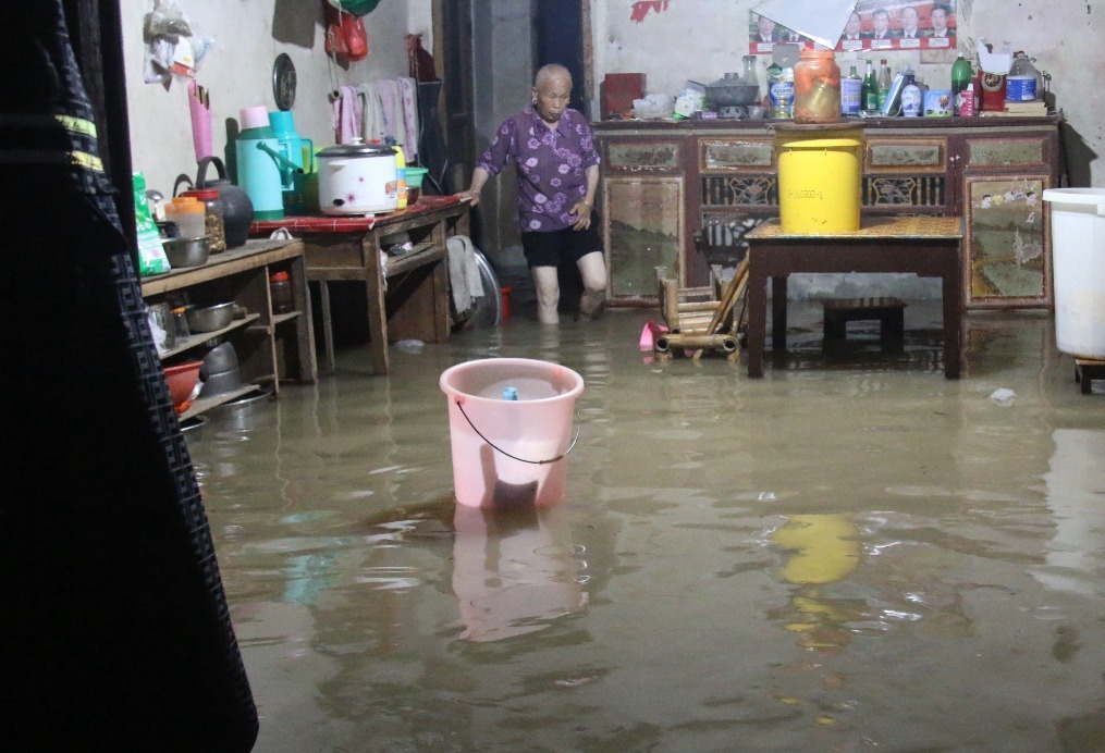 水淹屋子的照片图片