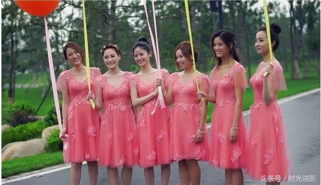 杨幂阿娇刘诗诗Angelababy婚礼的伴娘服对比