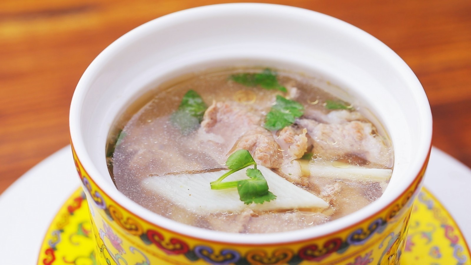 《养生厨房》今日菜谱“醋椒羊肉”