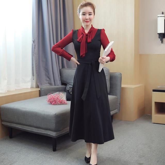 又到了乱穿衣服的季节了,假两件连衣裙,上身显