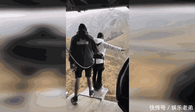 女子蹦极时没系保护绳就被工作人员推下?