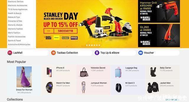 2018东南亚跨境电商平台排名了解一下!附网站