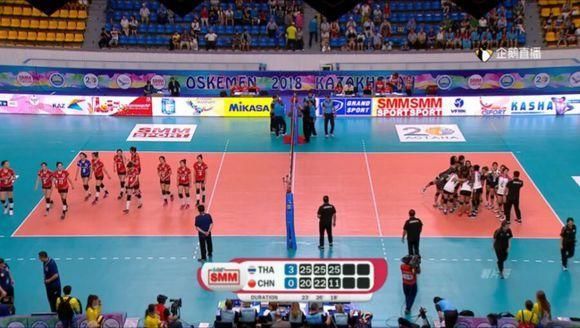 2018亚俱杯首轮,江苏女排0:3不敌旨在夺冠的泰