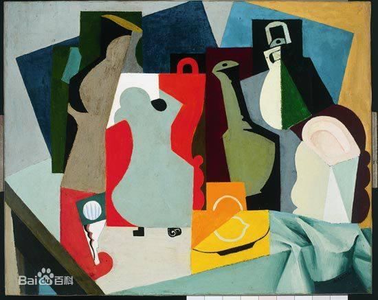 毕加索、勃拉克同为立体主义风格运动的三大支