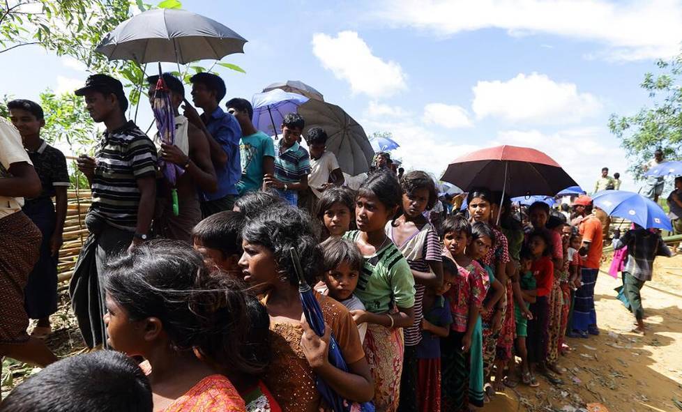 探访孟加拉难民营 儿童挨饿瘦骨嶙峋