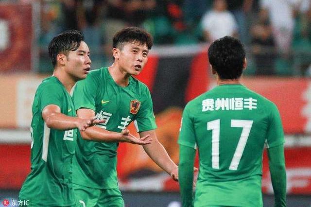 中超贵州恒丰vs山东鲁能,贵州恒丰全力以赴